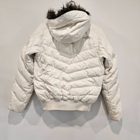 The North Face Women's White 600 Down Recco Insulated Puffer Snowboard Jacket Xs - Picture 3 of 16